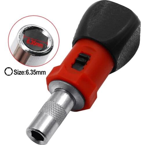 Multi-bit Adjustable Screwdriver Ratchet Small Stubby Screwdriver Hammer Socket Repair Kit Storage Box Screwdriver Head Set J60