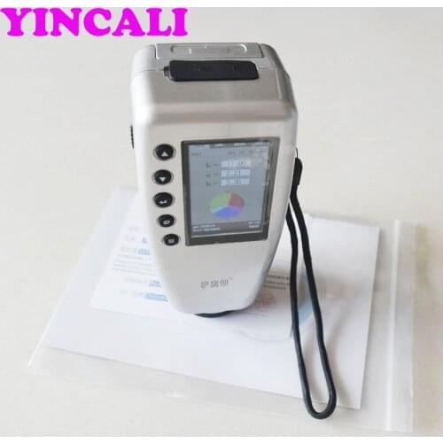 With Micro Printer Portable Colorimeter WR10 Caliber 8mm Measuring Range L:0-100 Color Difference Meter