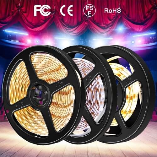 Battery Powered LED Strip Light DC 5V Motion Sensor Night Lighting Kitchen Under Cabinet Stairs light led Lamp Tape Led Ribbon