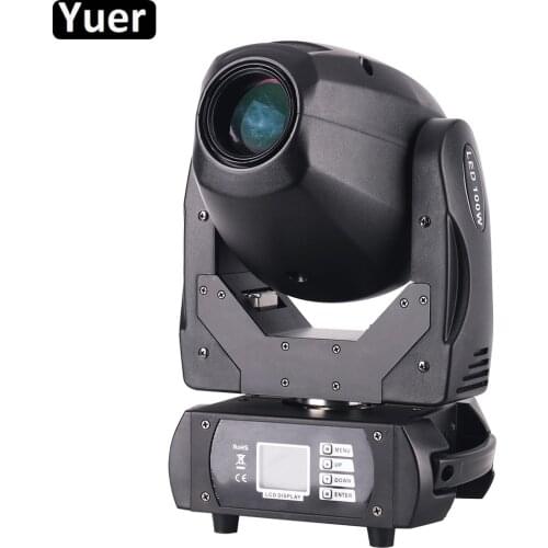LED 100W Beam Spot Moving Head Light DMX512 With Built-in prism For DJ /Bar /Party /Show /Stage Lighting LED Stage Machine