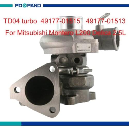 Engine turbo part TD04 compressor turbolader 4917701513 4917701515 MR355220 MR195396 for Mitsubishi 4D56 diesel 2.5L