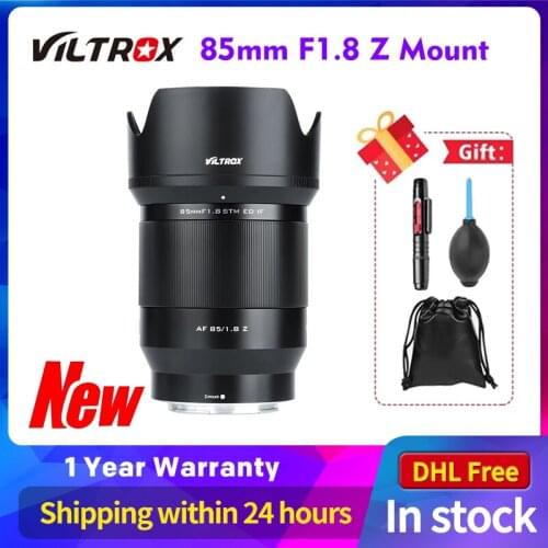 Viltrox 85mm F1.8 Z Mount Auto Focus Full Frame Fixed Portrait Lens COSCO Lens for Nikon Z Mount Camera Z5 Z50 Z6 Z7