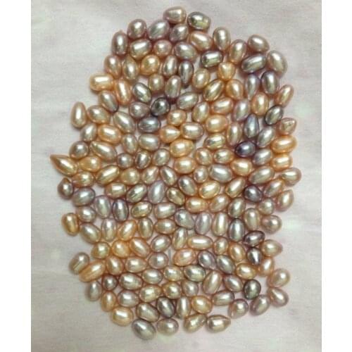 HIGH QUALITY PEARL BEADS,100% freshwater loose pearl with rice or oval shape,AAAA PEARL GRADE