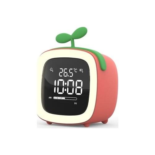 Xiaomi TV Alarm Clock Student LED Digital Clock Alarm Multifunctional Bedside Thermometer Night Light Silicone Gift