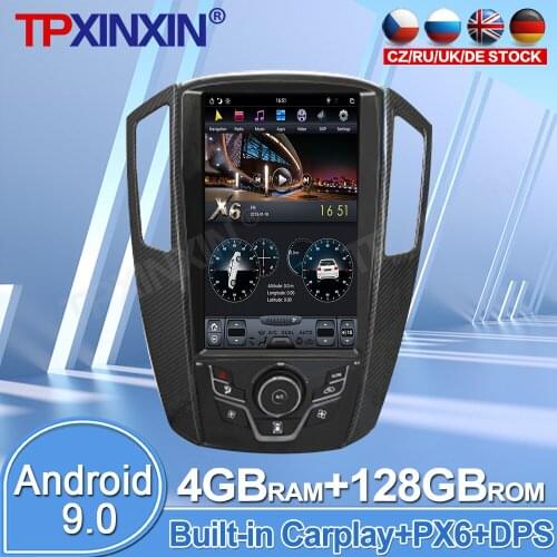 4+128G Android 9.0 For Luxgen U6 2014 2015 2016 PX6 ISP Touch Screen HD Radio Car Multimedia Player GPS Navigation System DSP