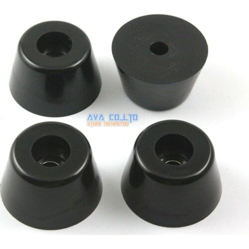 4 Pieces 47x33x28mm Rubber Feet Pad Furniture Chair Leg Protector Glide Pad