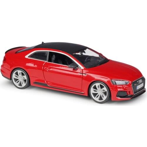 Bburago 1:24 Audi RS5 Coupe Sports Car Static Simulation Diecast Alloy Model Car For Kids Toys Free Shipping