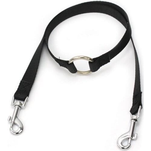 Pet Dogs Walking Leash Nylon High-quality Double Multiple Dual Couple 2 Way Two Puppy Leads No Tangle Double Leashes Pet Supplie