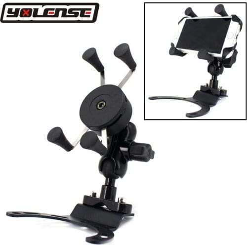 For HONDA CBR600 F4 F4i CB400 VTEC CB1000 CBR 600RR 1000RR Motorcycle GPS Navigation Frame Mobile Phone Mount Bracket
