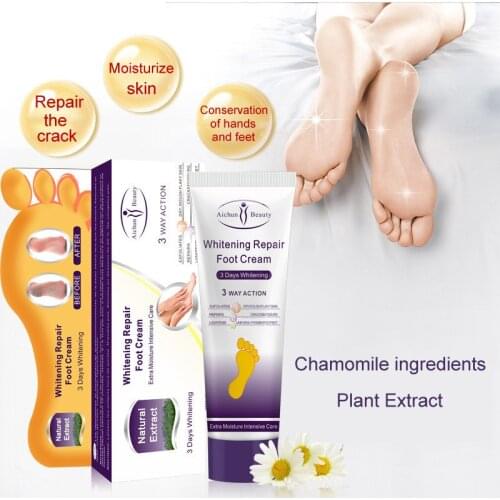 Dropshipping Hot Sale Foot Care Cream Heel Chapped Cracked Exfoliator Feet Skin Repair Scrub Treatment SMJ