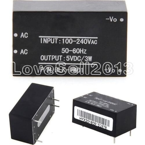 HLK-PM01 AC-DC 220V to 5V Step-Down Power Supply Module Intelligent Household Switch Power Module Short Circuit Protection
