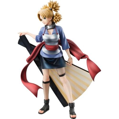 Megahouse Naruto Gals Nara Temari Shippuden PVC Figure Toys Model Action Figurine for Boys Gift