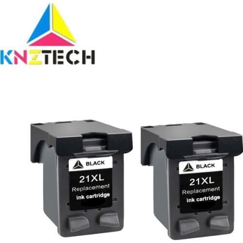 KNZ Refill 21 22 XL Ink Cartridge Replacement for 21 22 for21 for22 21XL 22XL Deskjet F2180 F2280 F4180 F380 380 Printer