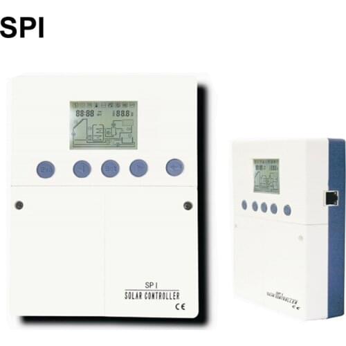 SWH Soalr Hot Water Heater Tank Controller SPI with 6 Operating Systems Solar Collector Heating Controller