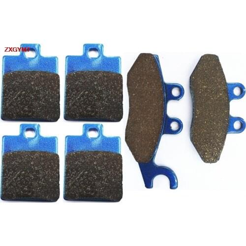 Sintering Disc Brake Pads Set fit for PIAGGIO VESPA 300 MP3 Yourban iE 2011 - 2018 Front Rear 18 11 17 16 15 14 13 12