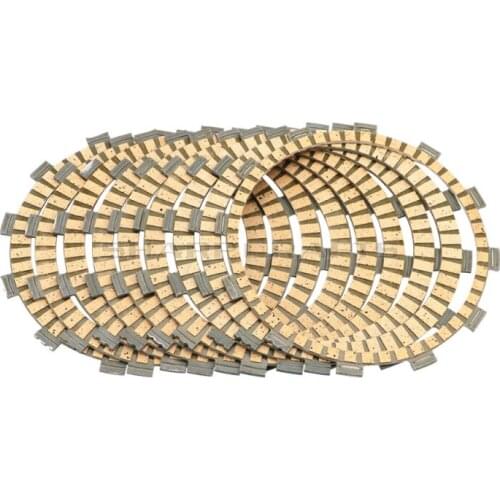 9x Engine Carbon Fibre impregnated Clutch Friction Plates Kits For YAMAHA YZF-R1 SP LE YZF1000 R1 04-08 FZ1 10-11 FZS1000 06-15