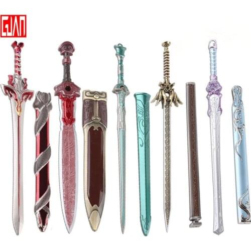 New Qin Dynasty moon weapon model master moye yuan rainbow shark tooth shadow tiger red whale salamander genuine gift toys