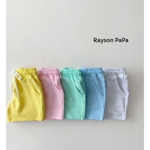 2021 New boys girls shorts cotton summer soft fashion babys shorts