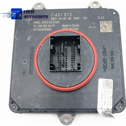 Original Headlight control module 7457873 for BMW F30 F31 F82 F33 F34 F32 X5 F15 X6 F16 adaptive headlamp 63117467873