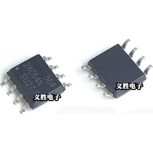 10-20PCS Memory AT24C64 AT24C64AN AT24C64BN SOP8 AT24C64N AT24C64AN DIP8 AT24C64 K24C64 10TU 10TI-2.7 TSSOP8