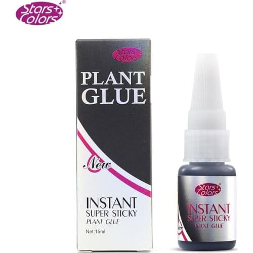 Instant super stick plant glue Low Odor No Toxic No Stimulate Professional Individual False Eyelash Extension Adhesive 15ml