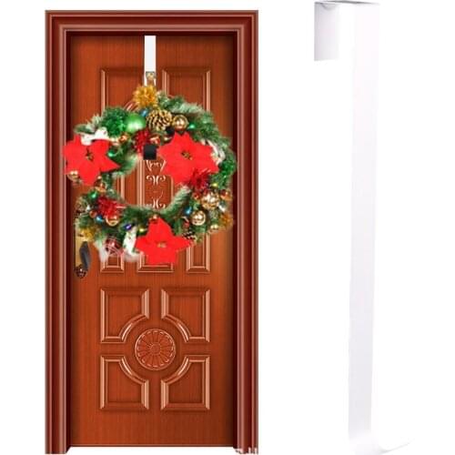 Christmas Door Hanger Metal Fashion Creative Wreath Hanger Front Door Hanger Wreath Hook Hanger Metal Wreath Hanger