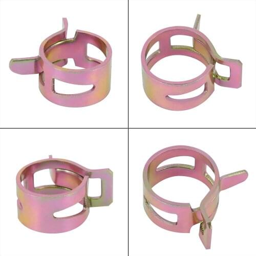 Fuel Oil 60pcs Set Pipe Tube Clamps Water 10mm 12mm 14mm 15mm 6~15mm Clip