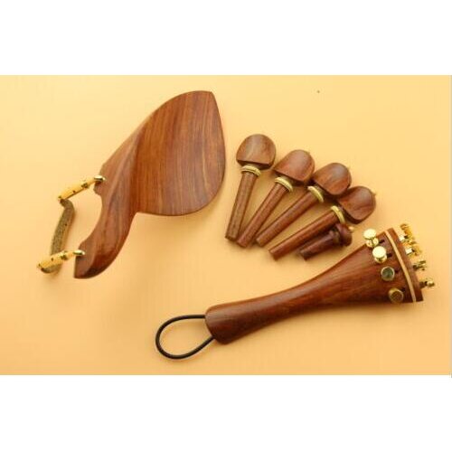 1 set high quality rosewood Violin parts 4/4 full size, violin accessories