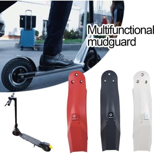 1Pc Multifunction Rear Fender Mudguard For Xiaomi M365 Pro Electric Scooter With Lamp Holder Scooter Mount Tool Part For Millet