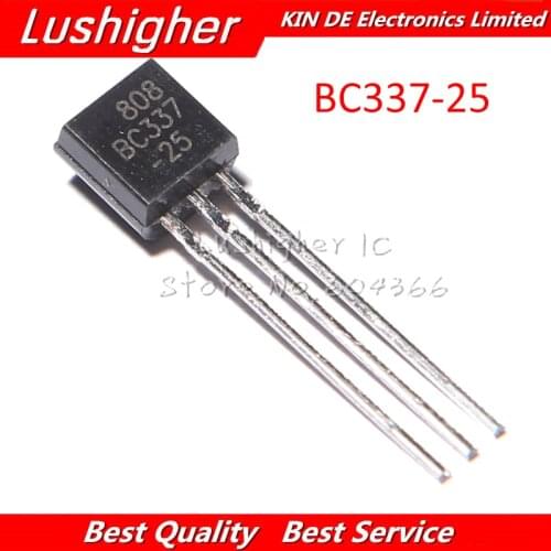 100PCS BC337-25 TO92 BC337 TO-92 TO92 337-25 Triode Transistor New Original