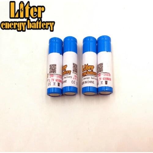 14430 Battery 3.7 V 650mAh li-ion Rechargeable Battery Batteries For Landscape Lighting