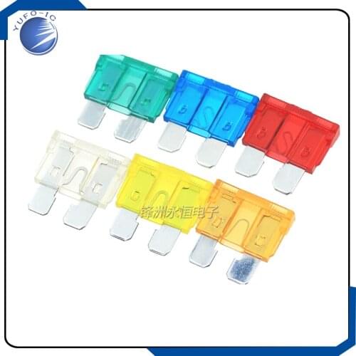 Free Shipping 20Pcs New 25A 25 Amp White ATM Mini Blade AUTO Fuse medium size car fuse