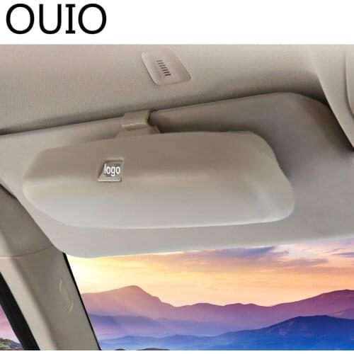 Car Glasses Case For BMW E46 E39 E90 E60 E36 F30 F10 X5 E53 E34 E30 F20 Audi A4 B6 B8 B7 B5 A3 A6 C5 C6 Q5 A5 Q7 Q3 Accessories