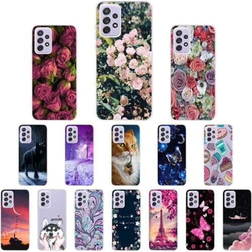 For Samsung Galaxy A72 Case Cover Slim Shockproof Phone Protective Phone Case For ON Samsung A72 Cover Galaxy A 72 A725F Bumper