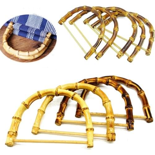 D Shape Handcrafted Handle Bag Handle Bag Accessory HandleHigh-grade Handmade Tote DIY D Type Handle Environmental