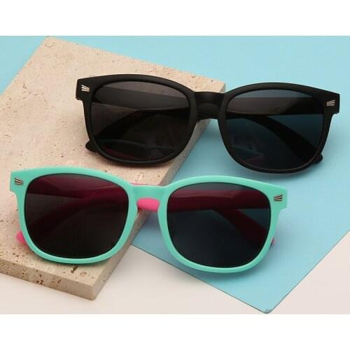 Polarized Kids Sunglasses Vintage Boys Girls Baby Fashion Sun Glasses Eyewear Child Shades UV400 Polarized Goggle For Children
