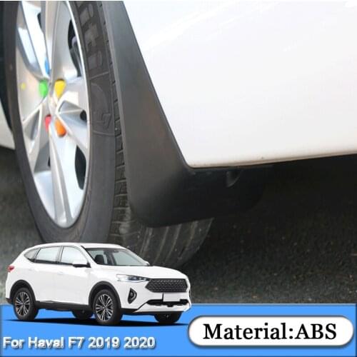 For Haval F7 2019 2020 ABS Car Mud Flaps Splash Guard Mudguard Mudflaps Fender Protector External Cover Automobiles Accessories