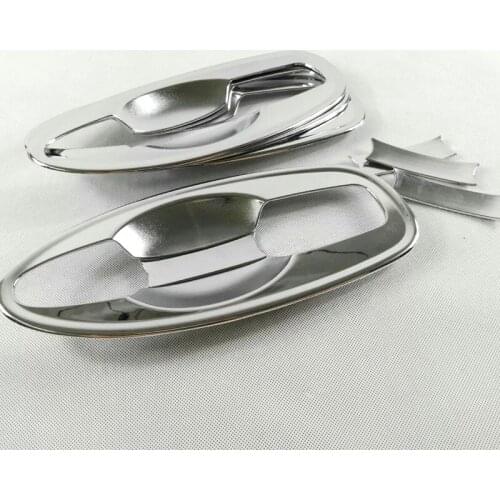 For Renault Kadjar 2016 2017 2018 2019 Outer Door Handle Decoration Frame Trim Car Door knob Bowl Protective Cover Stickers