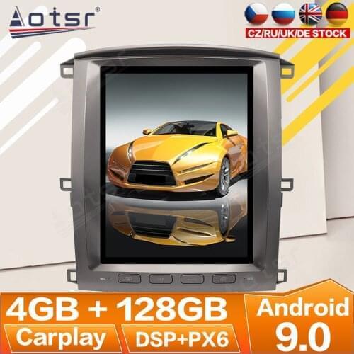 For Toyota Land Cruiser 100 LC100 For Lexus LX470 2002 - 2007 Android Radio Multimedia Car Recorder Stereo Player Navi Head Unit