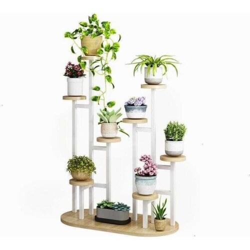 For Estanteria Jardin Mueble Para Plantas Pot Plantenstandaard Ladder Balcony Outdoor Flower Stand Stojak Na Kwiaty Plant Shelf
