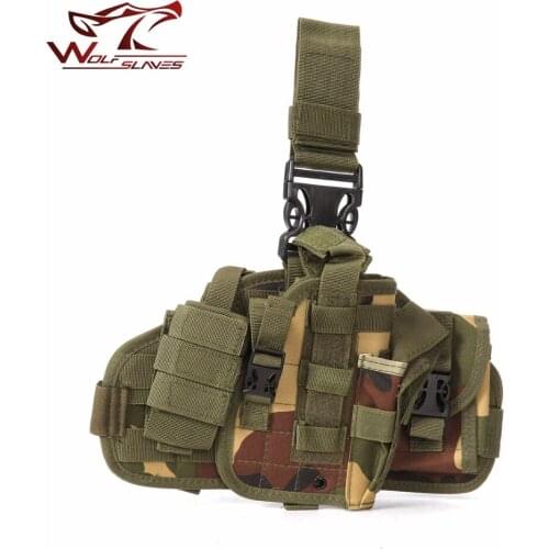 Combination Of Hand Gun Holster Tactical Glock Combination Drop Leg Pistol holster Gun Holster for Glock 17 19 22 23 31 32 M9