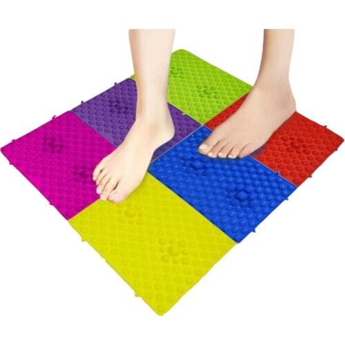 Health Care Relaxation Tool Durable Reflexology massageador Foot Massage Pad Toe Pressure Blood Circulation Plate Therapy Mat