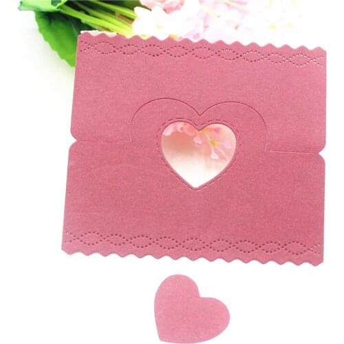 Metal Cutting Die Of Love Invitation Scrapbooking Mold Paper DIY Cards Postcard Handmade Craft Stencil Album Handcraft Embossing