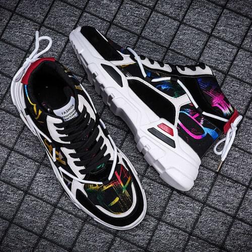 Moccasin Mens Sneakers 2021 Youthful Mens High Sneakers Loafers Men Summer Shoes Large Size Mens Plimsoll Shoes Shuse Tennis