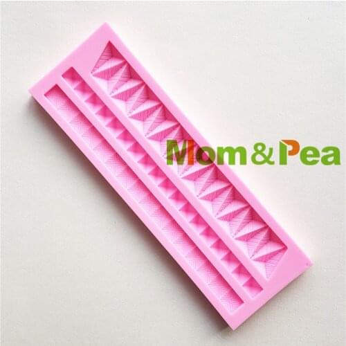 Mom&Pea MPA1777 3D Tape Shaped Silicone Mold Cake Decoration Fondant Cake 3D Mold Food Grade