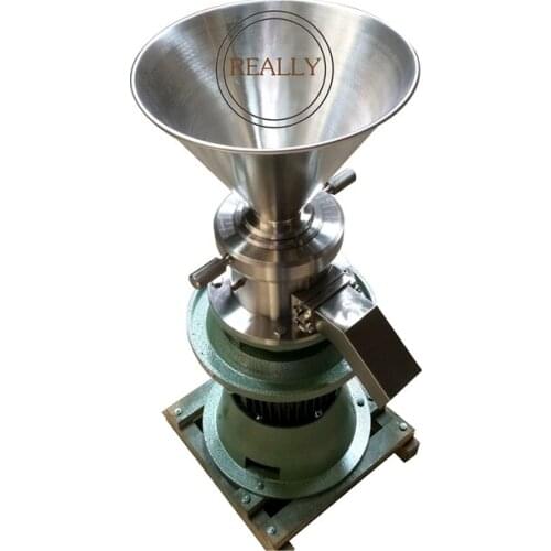 RL-JM80 peanut butter machine sesame paste chili automatic nuts paste making colloid mill machine