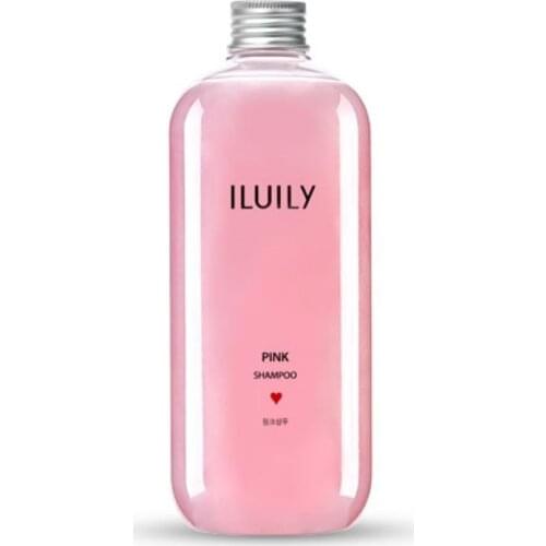 Shampoo - ILUILY Pink Shampoo Moisturizing Vitamin Deep Cleaning Inflammation Hair Treatment Scalp Care Hair Care Korea Cosmetic