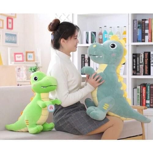 Lovely dinosaur plush toy cartoon dinosaur soft doll throw pillow toy Christmas gift w2809