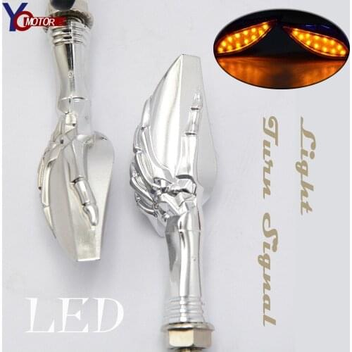 FOR YAMAHA FZ1S FZ6S XJR400 XJR1200 RC200 RC390 Motorcycle 12V LED turn signals light Super bright waterproof Steering Lamp