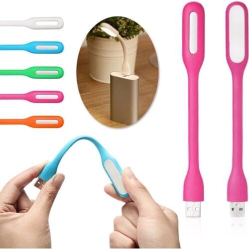1Pcs Mini Flexible Book Light USB LED Lamp Portable Reading Lamp For Power Bank Computer Notebook USB Light kitap okuma lambasi